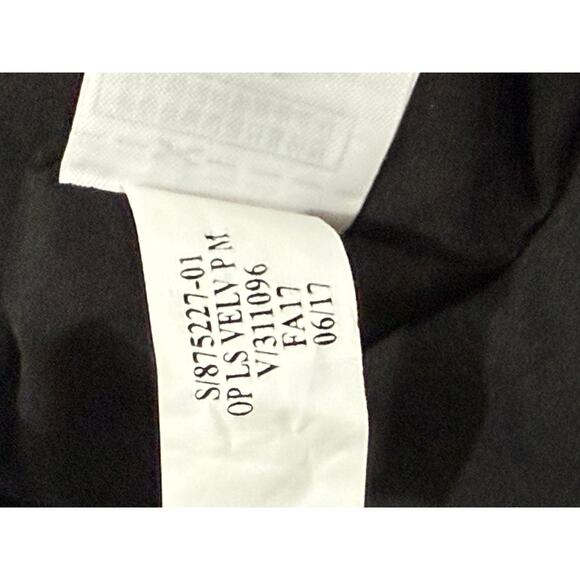 Banana Republic Olivia Palermo Velvet Tie Neck Midi Dress Size 4 (093) - Picture 5 of 10